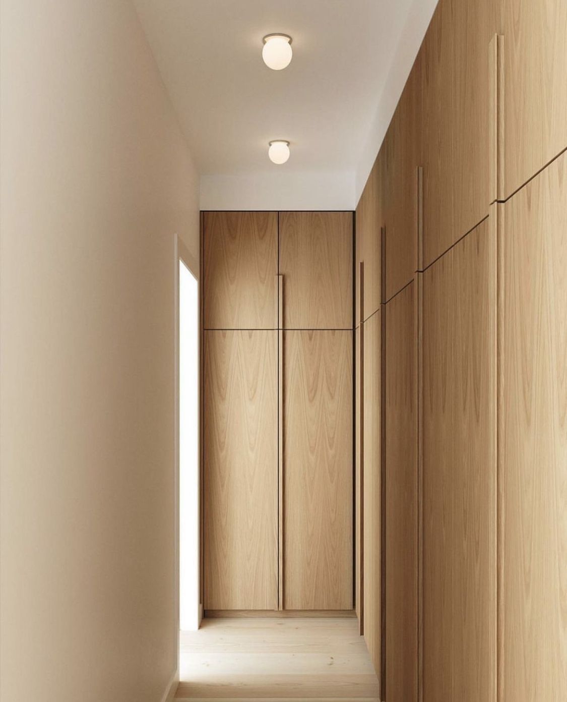 Built-in Oak Wardrobes