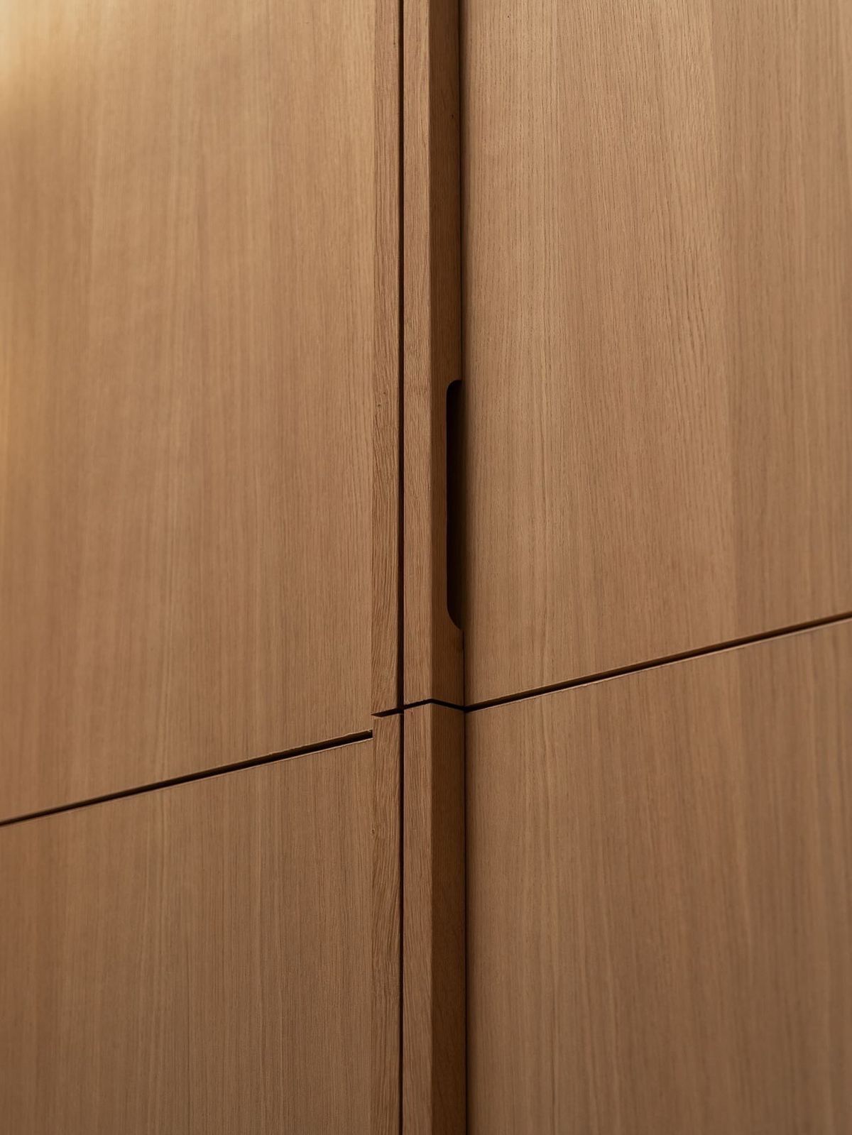 Integrated Wardrobe Pulls
